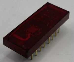 1 - TIL308 A 7 Segment LED Display Texas Intruments TI Made in Korea ORIGINAL - Bild 1 von 4