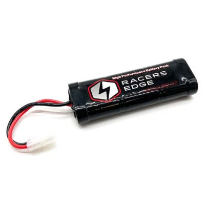 Racers Edge 3000mAh 7.2V 6-Cell NiMH Flat Battery Pack w/ Tamiya Plug - Image 1 of 4