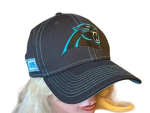 Carolina Panthers NFL Football Baseball Cap hat L XL black blue 39Thirty - Picture 1 of 3