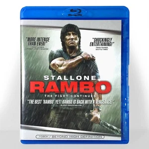 Rambo (Blu-ray Disc, 2008, Widescreen) Like New ! Sylvester Stallone - Picture 1 of 3