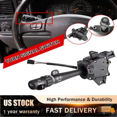 For 2003-2006 Cadillac Escalade GMC Yukon Turn Signal  Switch w/ Cruise Control  - Image 1 of 4