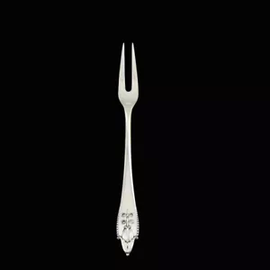 Georg Jensen. Silver Cold Cuts Fork 144 - Akkeleje / Akeleje. - Picture 1 of 1