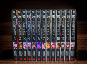 NEU Manga Roman 86 SECHSUNDACHTZIG Light Novel Bände 1-13 englische Version schneller Versand - Bild 1 von 16