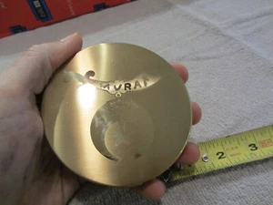 antique compact goldtone Murat Shriner Masonic antique vintage compact goldtone - Picture 1 of 7