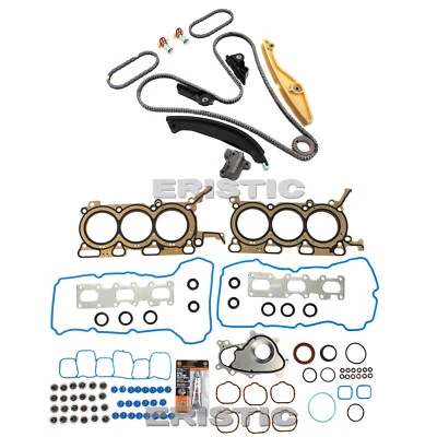 Juego de juntas de culata con kit de cadena de distribución para Ford F-150 2011-2012 3,7 L Foto 1 de 4