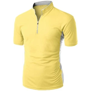 Camiseta Hombre Coolmax 2 Tonos China Manga Corta Mostaza XXL - Imagen 1 de 4