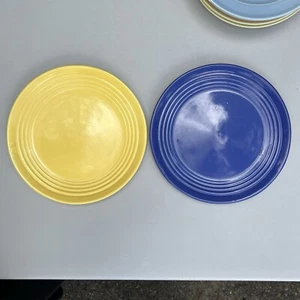 2 Vintage Bauer 10.5" Plates - Picture 1 of 9