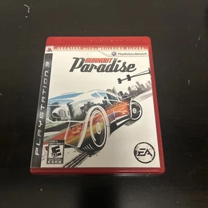 Burnout Paradise Greatest Hits (Sny Playstation 3, 2008) No Manual Tested - Picture 1 of 3