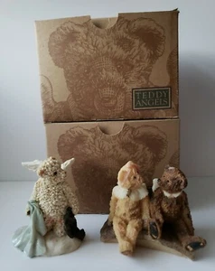2 United Design Teddy Angels TILLI AND MURRAY & IVY AND BLANKIE w/ Boxes - Picture 1 of 5