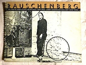 Ex Cat - Rauschenberg: Black White Paintings, 1949-1952, Gagosian, 1986, C-G-pb - Picture 1 of 5