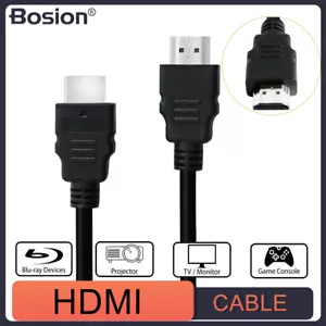 Premium Braided HDMI Cable For PS3 PS4 XBOX TV High Speed V2.0 HD 3D ARC 4K 1.5M - Picture 1 of 5