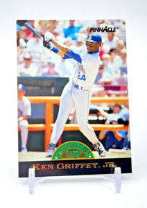 Ken Griffey JR "Cooperstown Card" 1993 Pinnacle #22 Seattle Mariners HOF INSERT