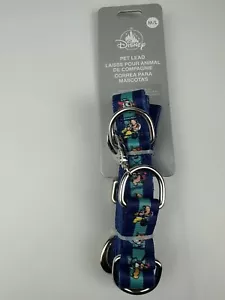 Disney Parks Topolino e Amici Set Guinzaglio Piombo Pet Medio/Grande NUOVO NUOVO CON ETICHETTE - Foto 1 di 3