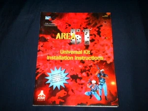 KIT UNIVERSALE AREA 51 - ATARI con SCHEMI - Orig. Manuale-L@@K! - Foto 1 di 1