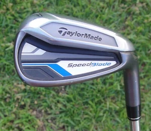 TAYLORMADE SPEEDBLADE PITCHING WEDGE - 85 GRAM STIFF FLEX STEEL SHAFT - Picture 1 of 9