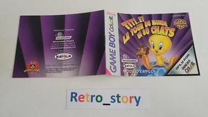 Nintendo Game Boy Color - Titi et le Tour du Monde en 80 Chats - Notice - FRA - Picture 1 of 1