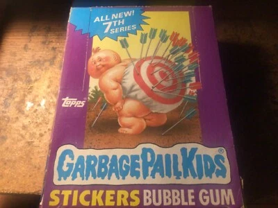 *GPK Series 7 Garbage pail kids 1987 BOX **TOPPS x 48 sealed packs * - Image 1 of 4