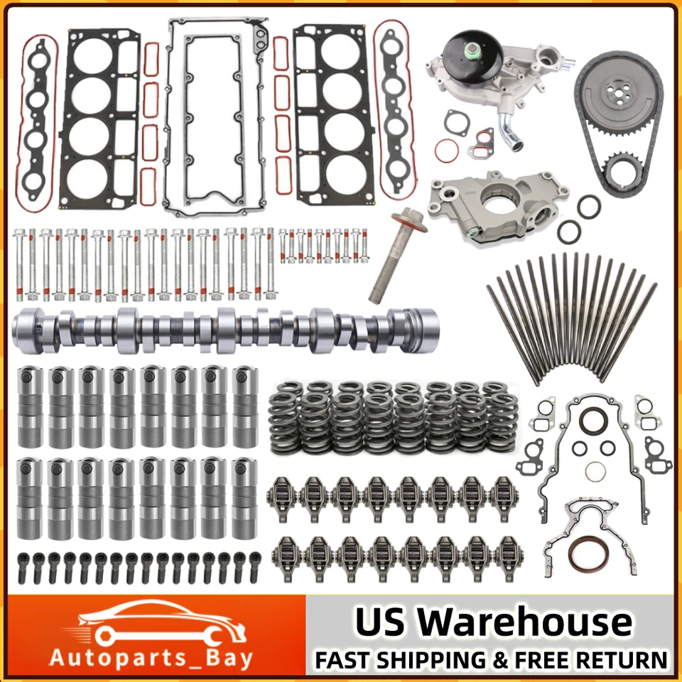 Sloppy Mechanics Stage 2 Cam Lifters Timing Chain Kit for Chevy GMC 4.8 5.3 6.0L — 第 1/4 张图片