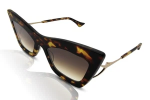 Dita Women's Sunglasses Erasur DTS507-02 Tortoise/Gold/Brown 53mm Authentic - Picture 1 of 10