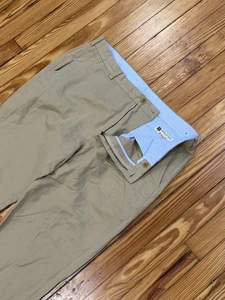 Brooks Brothers Hose Herren 40x32 Khaki Clark Fit Baird McNutt Irish Linen Chino - Bild 1 von 5