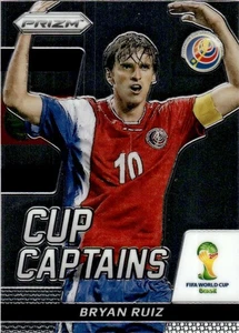 2014 Panini Prizm FIFA World Cup Brazil Cup Captains Insert Bryan Ruiz Costa - Picture 1 of 2