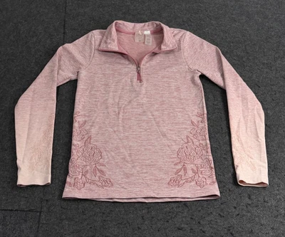 CALIA by Carrie Underwood 女式中号无缝 1/4 拉链长袖衬衫 — 第 1/4 张图片