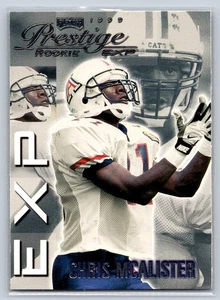 1999 Playoff Prestige EXP Chris McAlister #EX19 Baltimore Ravens - Picture 1 of 2