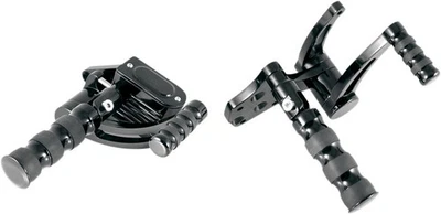 GMA Engineering Forward Controls - Gloss Black Motorcycle Street Bike 1622-0360 - Image 1 of 3