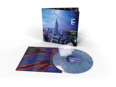 LAST ONE!! Oasis Standing On The Shoulder Of Giants - Ltd Ed Blue Marble Vinyl - Image 1 of 4