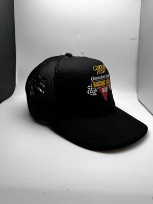 De colección Miller Genuino Draft Racing Team Gorra Gorra Snap Back Para Hombres NASCAR Camionero Foto 1 de 4