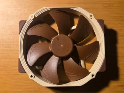 Ventilador Noctua NF‐A15 PWM 1500 RPM Alta Velocidad 140mm - Tirador del Enfriador D15, Montajes 120mm Foto 1 de 2