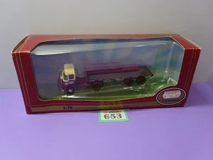 EFE 19304 ATKINSON ARTIC FLATBED TRUCK J & A SMITH 1/76 OO GAUGE LORRY Boxed - Picture 1 of 4