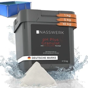 Piscina gránulos pH Plus pH-+ aumentar valor pH Plus bañera de hidromasaje 1 kg 5 kg 10 kg elevador de pH	 - Imagen 1 de 11