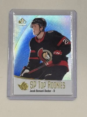 2020-21 Upper Deck SP Authentic SP Top Rookies Jacob Bernard-Docker - Image 1 of 2