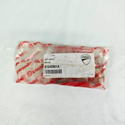 [全新] DUCATI 正品 原始设备制造商 Brake Pads 一对 DIAVEL STREET FIGHTER 61340901A — 第 1/4 张图片