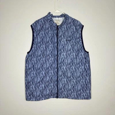 Gramicci Nylon Tussah Tactical Vest Tribal Blue Men’s Size XL Streetwear NWT - Image 1 of 4