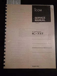 Icom IC-R7100 Ham Radio Receiver Service Manual - Picture 1 of 6