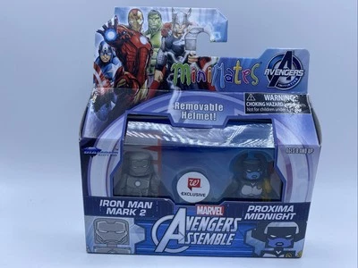 Minimates Avengers Assemble IRON MAN MARK 2 & PROXIMA MIDNIGHT    Foto 1 de 4