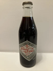 1977 Birmingham Coca Cola Bottling Company 75th Anniversary Bottle Full w/ Cap - Picture 1 of 6