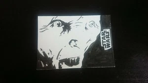 Topps Star Wars The LAST JEDI S2 AP SNOKE sketchcard  - Picture 1 of 1