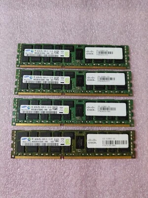 15-13567-01 Cisco Samsung 8GB PC3L-10600R DDR3 1333MHz RDIMM (32GB 4x8GB) - Image 1 of 3