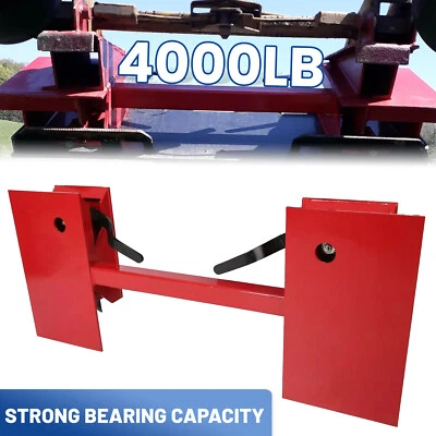 For Bobtach Universal Skid Steer Quick Attach Plate Conversion Adapter 4000LBS - Image 1 of 4