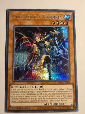 Dinomorphia Therizia●YUGIOH●MP23●SECRET RARE●SPANISH●1st ED●NM●09213 - Image 1 of 2