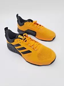 Adidas Dropset 2 Trainer Shoes Workout Training Gold Black Men's Size 10 - Picture 1 of 7