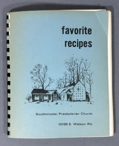 1970s Cookbook Southminster Presbyterian Church St. Louis, MO Favorite Recipes - Picture 1 of 11