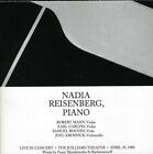 Trio No 1 in D Minor Op 49 by Nadia Reisenberg (CD, 2012)