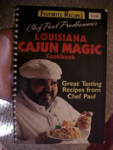 LOUISIANA CAJUN MAGIC (1989) CHEF PAUL PRUDHOMME'S COOKBOOK - Picture 1 of 1