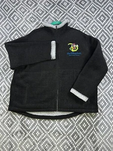 Walt Disney World Jacket XXL Black Fleece Minnie Mouse Y2K VTG - Picture 1 of 9