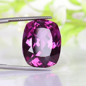 Brazil Purple Color Amethyst Cushion Shape 42.2 Carat Imitation Gemstone - Picture 1 of 4