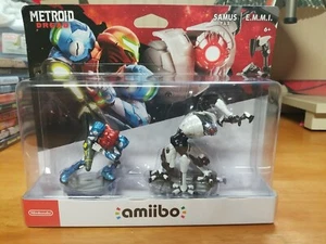 Nintendo amiibo Metroid Dread - Samus ed E.M.M.I. Figurine (set di 2 figurine), nuove - Foto 1 di 3